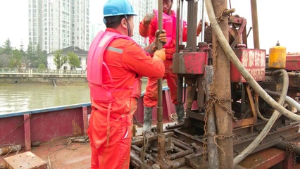 地鐵7號線水上勘察工程正式啟動，為工程設計奠定堅實基礎